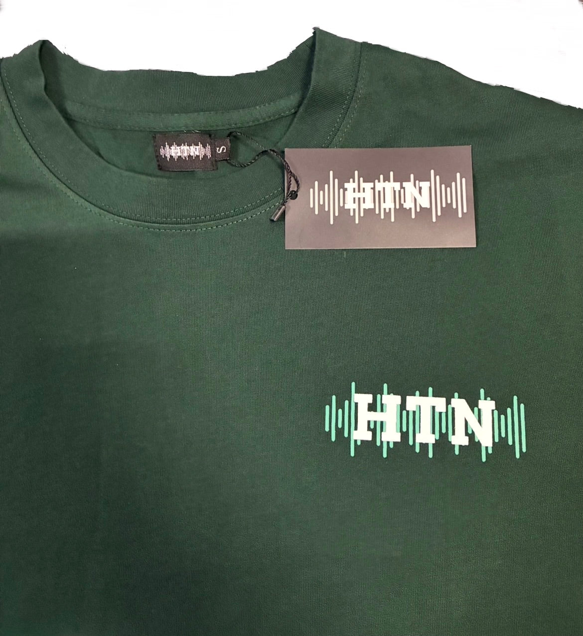 HTN Classic Oversized Green Tee