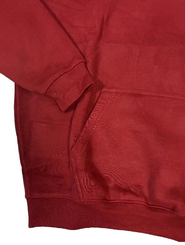 HTN Oversized Hoodie Burgundy Edition