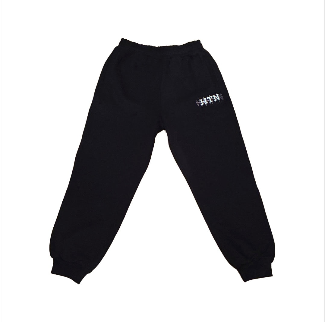 HTN Classic Black Joggers