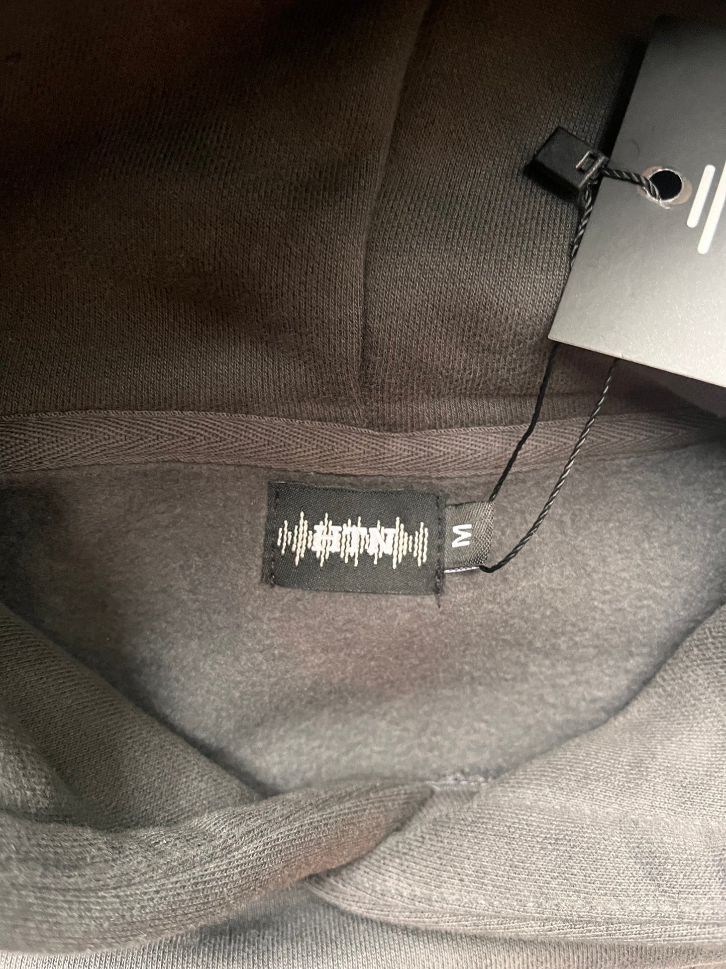 HTN Oversized Hoodie-Deep Charcoal Grey Edition