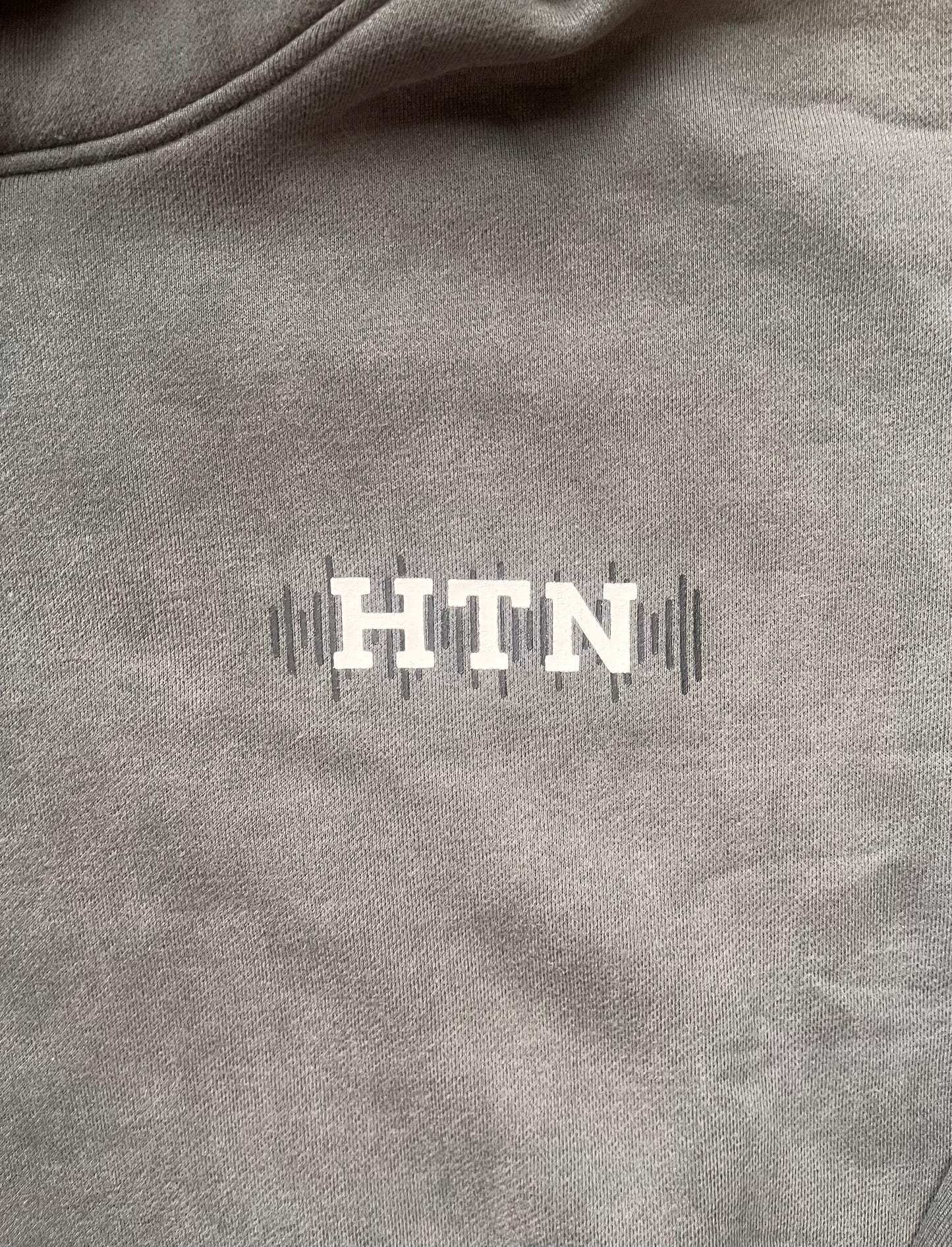 HTN Oversized Hoodie-Deep Charcoal Grey Edition